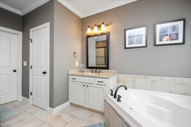 Curb appeal, an open layout, generous sized rooms, walk-in on Heritage Golf Club in North Carolina - for sale on GolfHomes.com, golf home, golf lot