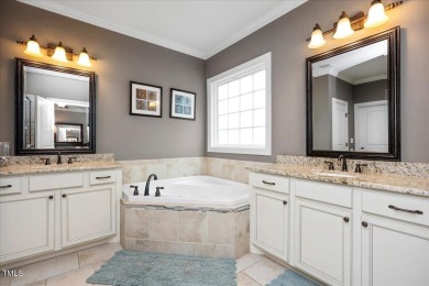 Curb appeal, an open layout, generous sized rooms, walk-in on Heritage Golf Club in North Carolina - for sale on GolfHomes.com, golf home, golf lot