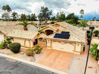 Square footage includes enclosed House (1287) sun room (327)and on Sun Village Golf Course in Arizona - for sale on GolfHomes.com, golf home, golf lot