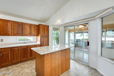 Square footage includes enclosed House (1287) sun room (327)and on Sun Village Golf Course in Arizona - for sale on GolfHomes.com, golf home, golf lot