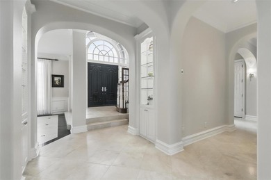 Nestled atop a hill in FW's exclusive gated golf community of on Mira Vista Country Club in Texas - for sale on GolfHomes.com, golf home, golf lot