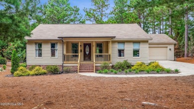 Welcome home to Pinehurst No. 6!  This charming 3 bedroom, 2 on Pinehurst  No. 6 Golf Course in North Carolina - for sale on GolfHomes.com, golf home, golf lot