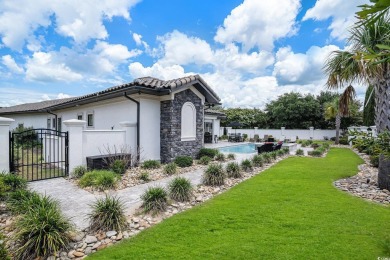 Luxurious Mediterranean style masterpiece in prestigious Grande on The Members Club At Grande Dunes in South Carolina - for sale on GolfHomes.com, golf home, golf lot