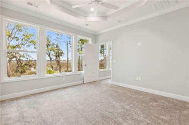 Enjoy amazing marsh views from the back porch, perfect for on Laurel Island Links in Georgia - for sale on GolfHomes.com, golf home, golf lot