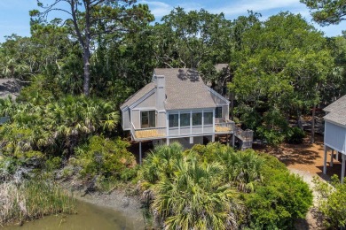 Perfectly perched overlooking the marsh and the Ocean Winds on The Seabrook Island Club in South Carolina - for sale on GolfHomes.com, golf home, golf lot