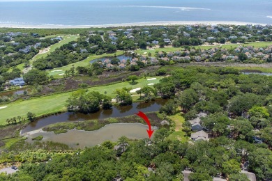 Perfectly perched overlooking the marsh and the Ocean Winds on The Seabrook Island Club in South Carolina - for sale on GolfHomes.com, golf home, golf lot