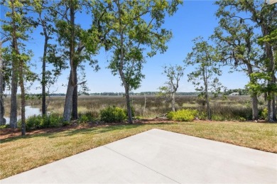 Enjoy amazing marsh views from the back porch, perfect for on Laurel Island Links in Georgia - for sale on GolfHomes.com, golf home, golf lot