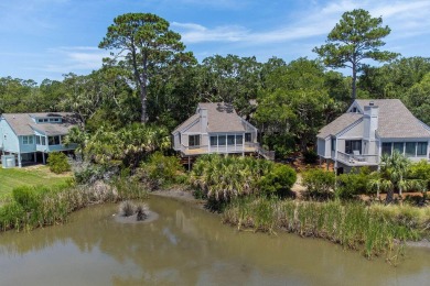 Perfectly perched overlooking the marsh and the Ocean Winds on The Seabrook Island Club in South Carolina - for sale on GolfHomes.com, golf home, golf lot