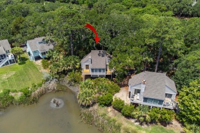 Perfectly perched overlooking the marsh and the Ocean Winds on The Seabrook Island Club in South Carolina - for sale on GolfHomes.com, golf home, golf lot
