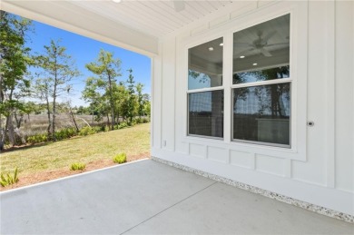 Enjoy amazing marsh views from the back porch, perfect for on Laurel Island Links in Georgia - for sale on GolfHomes.com, golf home, golf lot