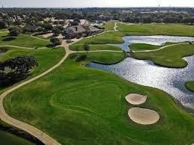 This single story home in Oakmont Estates is fabulous inside and on Oakmont Country Club in Texas - for sale on GolfHomes.com, golf home, golf lot