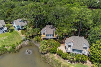 Perfectly perched overlooking the marsh and the Ocean Winds on The Seabrook Island Club in South Carolina - for sale on GolfHomes.com, golf home, golf lot
