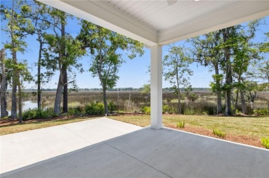 Enjoy amazing marsh views from the back porch, perfect for on Laurel Island Links in Georgia - for sale on GolfHomes.com, golf home, golf lot