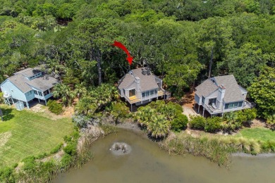 Perfectly perched overlooking the marsh and the Ocean Winds on The Seabrook Island Club in South Carolina - for sale on GolfHomes.com, golf home, golf lot