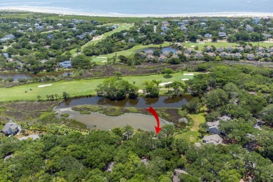 Perfectly perched overlooking the marsh and the Ocean Winds on The Seabrook Island Club in South Carolina - for sale on GolfHomes.com, golf home, golf lot