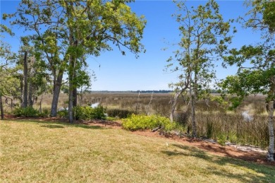 Enjoy amazing marsh views from the back porch, perfect for on Laurel Island Links in Georgia - for sale on GolfHomes.com, golf home, golf lot