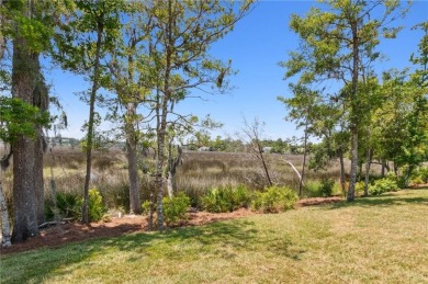 Enjoy amazing marsh views from the back porch, perfect for on Laurel Island Links in Georgia - for sale on GolfHomes.com, golf home, golf lot