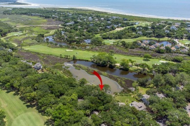 Perfectly perched overlooking the marsh and the Ocean Winds on The Seabrook Island Club in South Carolina - for sale on GolfHomes.com, golf home, golf lot