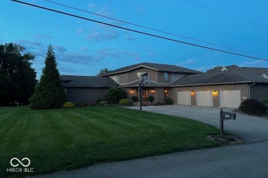 Are you looking for the perfect waterfront home nestled in a on Harrison Lake Country Club in Indiana - for sale on GolfHomes.com, golf home, golf lot