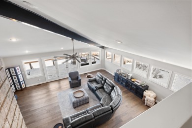 Are you looking for the perfect waterfront home nestled in a on Harrison Lake Country Club in Indiana - for sale on GolfHomes.com, golf home, golf lot