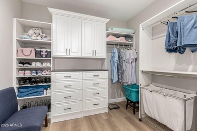 Set within a vibrant resort-style community, this exceptional on Poston Butte Golf Club in Arizona - for sale on GolfHomes.com, golf home, golf lot