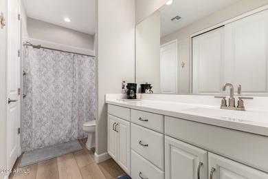 Set within a vibrant resort-style community, this exceptional on Poston Butte Golf Club in Arizona - for sale on GolfHomes.com, golf home, golf lot