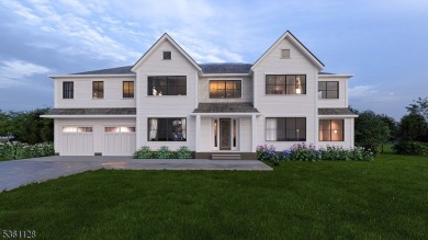 Step into luxury with this to-be-built 7-bedroom, 7.5-bathroom on Canoe Brook Country Club in New Jersey - for sale on GolfHomes.com, golf home, golf lot