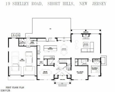 Step into luxury with this to-be-built 7-bedroom, 7.5-bathroom on Canoe Brook Country Club in New Jersey - for sale on GolfHomes.com, golf home, golf lot