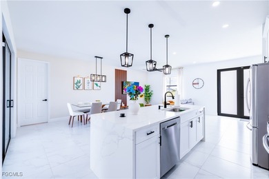 Welcome to this modern 2023 built home located in the desirable on Burnt Store Golf Club in Florida - for sale on GolfHomes.com, golf home, golf lot