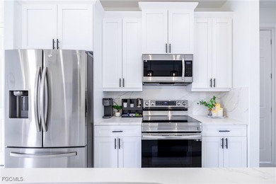 Welcome to this modern 2023 built home located in the desirable on Burnt Store Golf Club in Florida - for sale on GolfHomes.com, golf home, golf lot