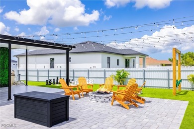 Welcome to this modern 2023 built home located in the desirable on Burnt Store Golf Club in Florida - for sale on GolfHomes.com, golf home, golf lot