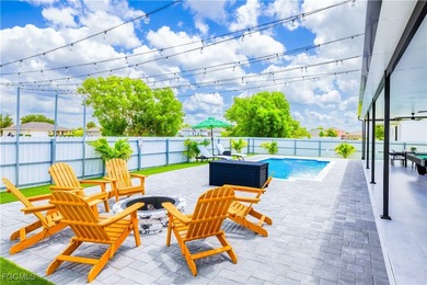 Welcome to this modern 2023 built home located in the desirable on Burnt Store Golf Club in Florida - for sale on GolfHomes.com, golf home, golf lot