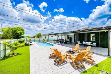 Welcome to this modern 2023 built home located in the desirable on Burnt Store Golf Club in Florida - for sale on GolfHomes.com, golf home, golf lot