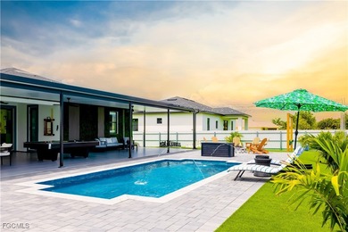 Welcome to this modern 2023 built home located in the desirable on Burnt Store Golf Club in Florida - for sale on GolfHomes.com, golf home, golf lot