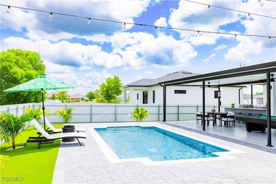 Welcome to this modern 2023 built home located in the desirable on Burnt Store Golf Club in Florida - for sale on GolfHomes.com, golf home, golf lot