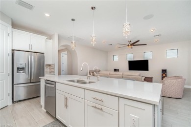 Exceptional Pulte Summerwood home perfectly positioned on a on Old Corkscrew Golf Club in Florida - for sale on GolfHomes.com, golf home, golf lot
