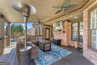 Enjoy Unbeatable views from Morning Coffee to Golden Hour - on Hamilton Mill Golf Club in Georgia - for sale on GolfHomes.com, golf home, golf lot