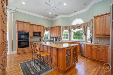 Elegant, Mediterranean style,  single-level home with soaring on The Landings Club - Marshwood in Georgia - for sale on GolfHomes.com, golf home, golf lot