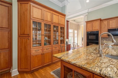 Elegant, Mediterranean style,  single-level home with soaring on The Landings Club - Marshwood in Georgia - for sale on GolfHomes.com, golf home, golf lot