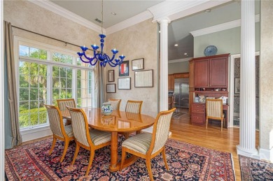 Elegant, Mediterranean style,  single-level home with soaring on The Landings Club - Marshwood in Georgia - for sale on GolfHomes.com, golf home, golf lot