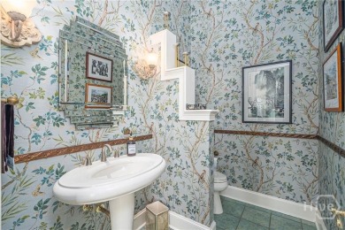 Elegant, Mediterranean style,  single-level home with soaring on The Landings Club - Marshwood in Georgia - for sale on GolfHomes.com, golf home, golf lot