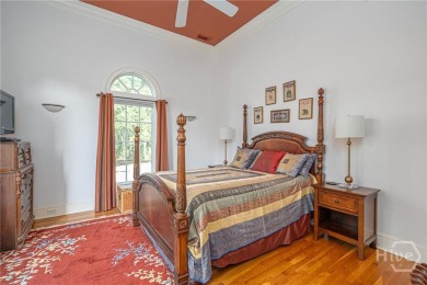 Elegant, Mediterranean style,  single-level home with soaring on The Landings Club - Marshwood in Georgia - for sale on GolfHomes.com, golf home, golf lot