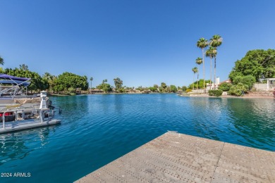 5 BR 2.5 BA single level home in prestigious Laguna Shores of on Dobson Ranch Municipal Golf Course in Arizona - for sale on GolfHomes.com, golf home, golf lot