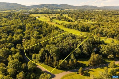 Unique opportunity to own one of the best homesites in the on The Keswick Club in Virginia - for sale on GolfHomes.com, golf home, golf lot