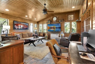 Stunning Log Cabin with breathtaking panoramic views of Lake on Nocona Hills Golf Course in Texas - for sale on GolfHomes.com, golf home, golf lot