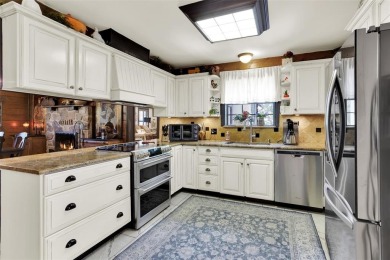 Stunning Log Cabin with breathtaking panoramic views of Lake on Nocona Hills Golf Course in Texas - for sale on GolfHomes.com, golf home, golf lot