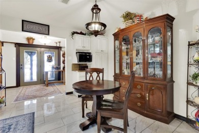 Stunning Log Cabin with breathtaking panoramic views of Lake on Nocona Hills Golf Course in Texas - for sale on GolfHomes.com, golf home, golf lot