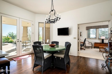 Impeccably maintained and perfectly positioned on the 6th on Desert Highlands Golf Club in Arizona - for sale on GolfHomes.com, golf home, golf lot