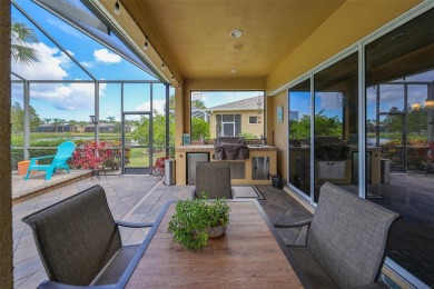 GORGEOUS POOL W/SPA PLUS GOLF COURSE & WATER VIEWS!  Reward on Sandpiper Golf Club in Florida - for sale on GolfHomes.com, golf home, golf lot