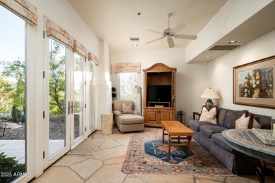 Impeccably maintained and perfectly positioned on the 6th on Desert Highlands Golf Club in Arizona - for sale on GolfHomes.com, golf home, golf lot